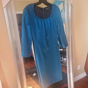 Elie Tahari Blue Mini Dress.